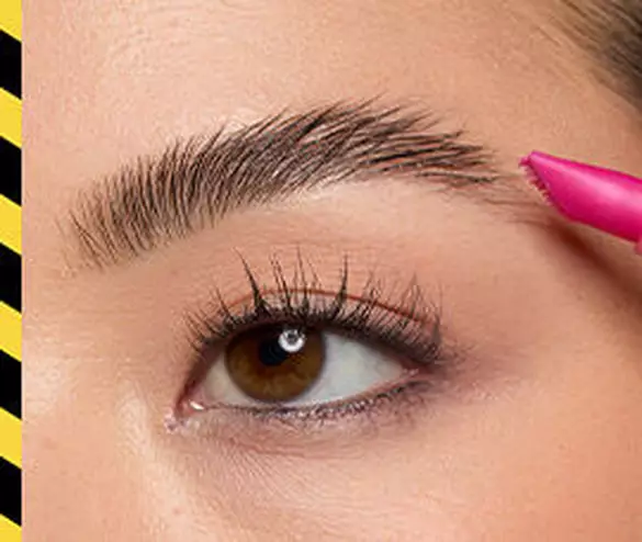 nyx the brow glue crazy lift 3. adım
