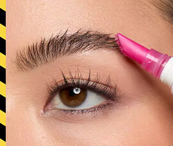 nyx the brow glue crazy lift 1. adım