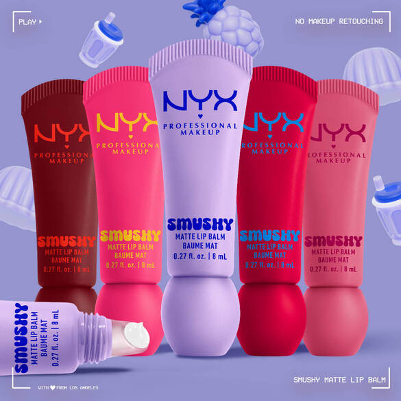 Smushy Matte Lip Balm has you covered with 12 versatile shades