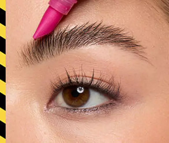 nyx the brow glue crazy lift 2. adım