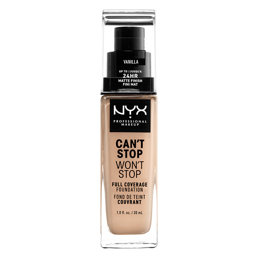 CAN'T STOP WON'T STOP FULL COVERAGE FOUNDATION