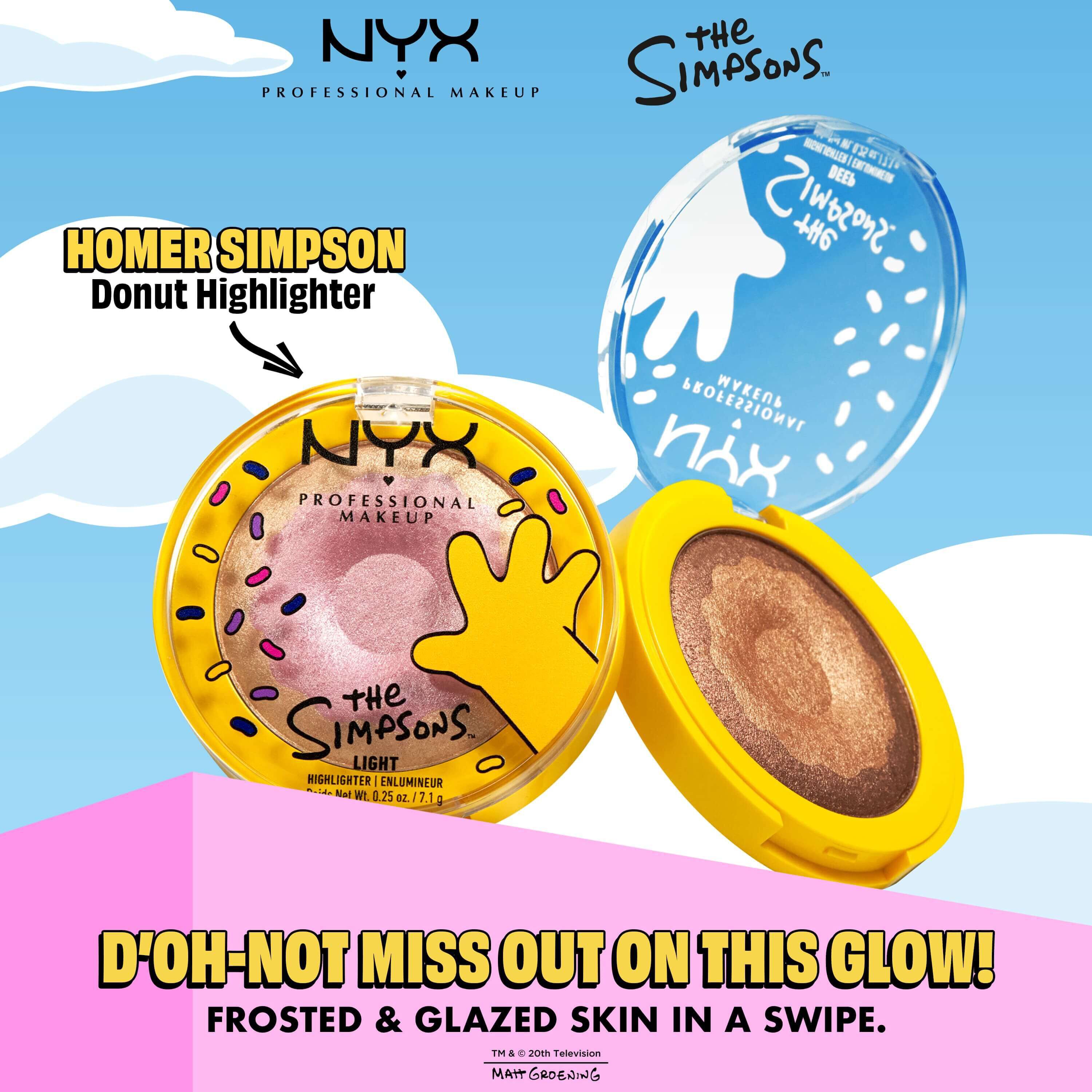 HOMER SIMPSON DONUT HIGHLIGHTER