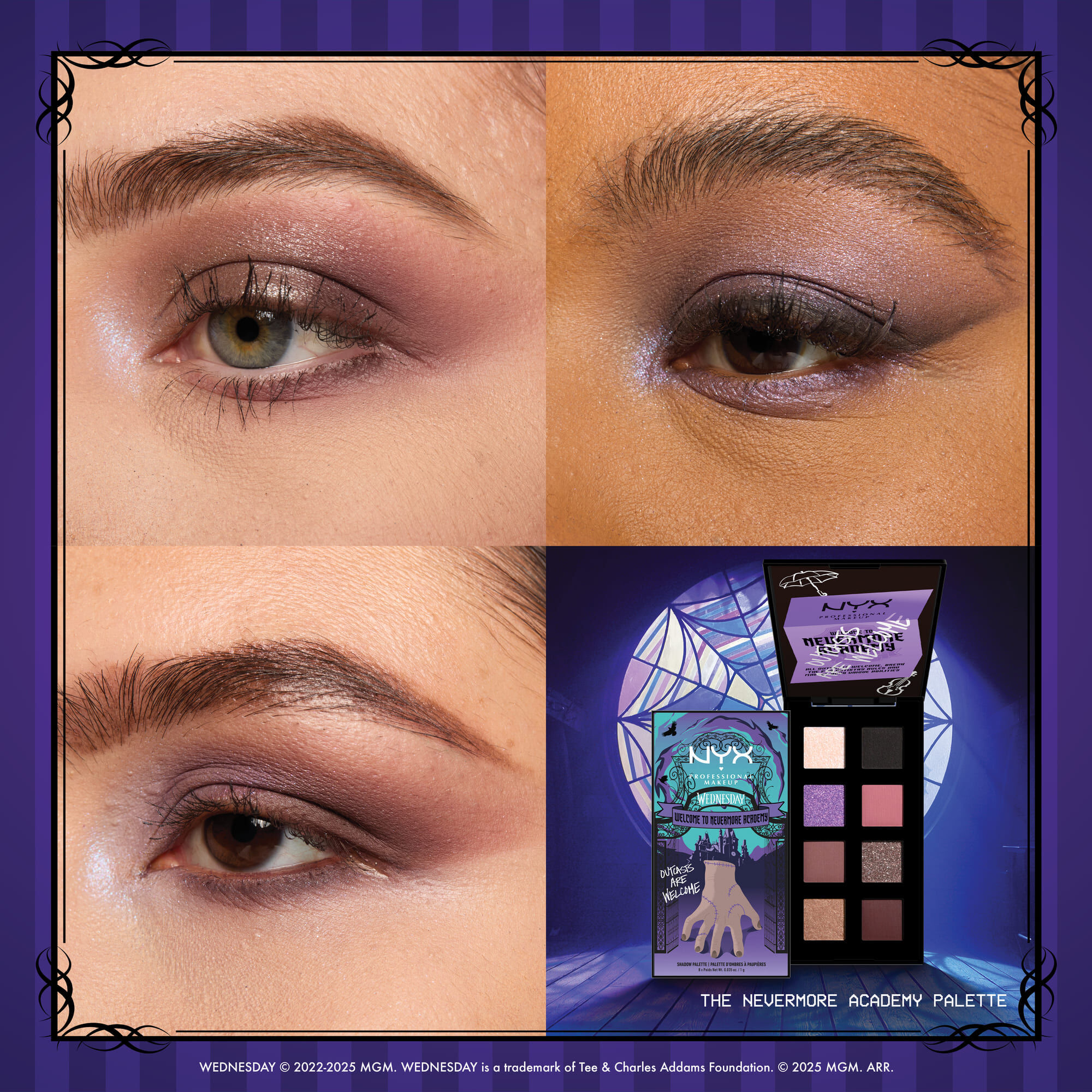 The Nevermore Academy Palette