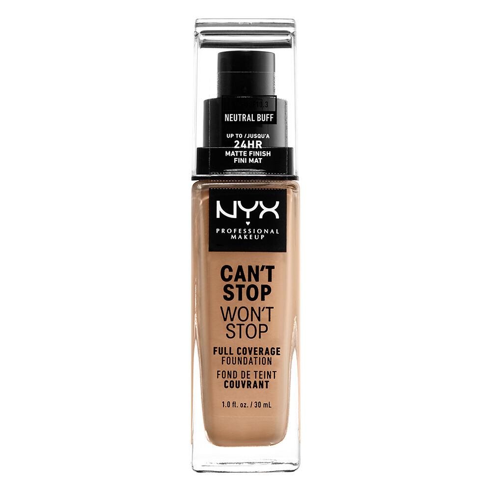 CAN'T STOP WON'T STOP FULL COVERAGE FOUNDATION