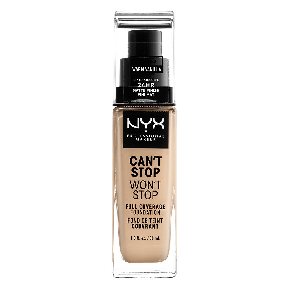 CAN'T STOP WON'T STOP FULL COVERAGE FOUNDATION
