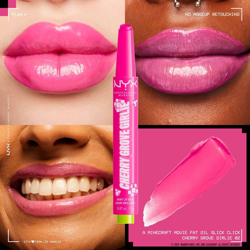 NYX Minecraft Fat Oil Dudak Yağı