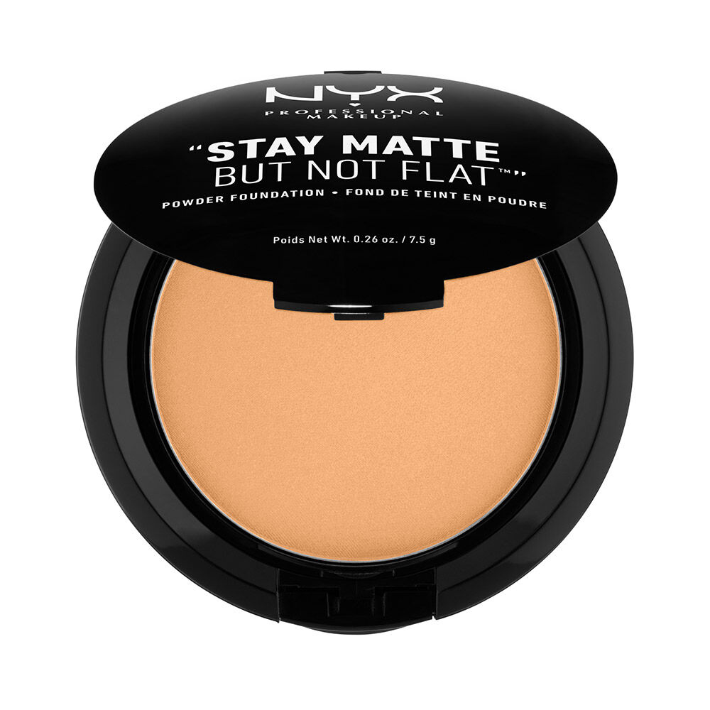 STAY MATTE BUT NOT FLAT POWDER FOUNDATION