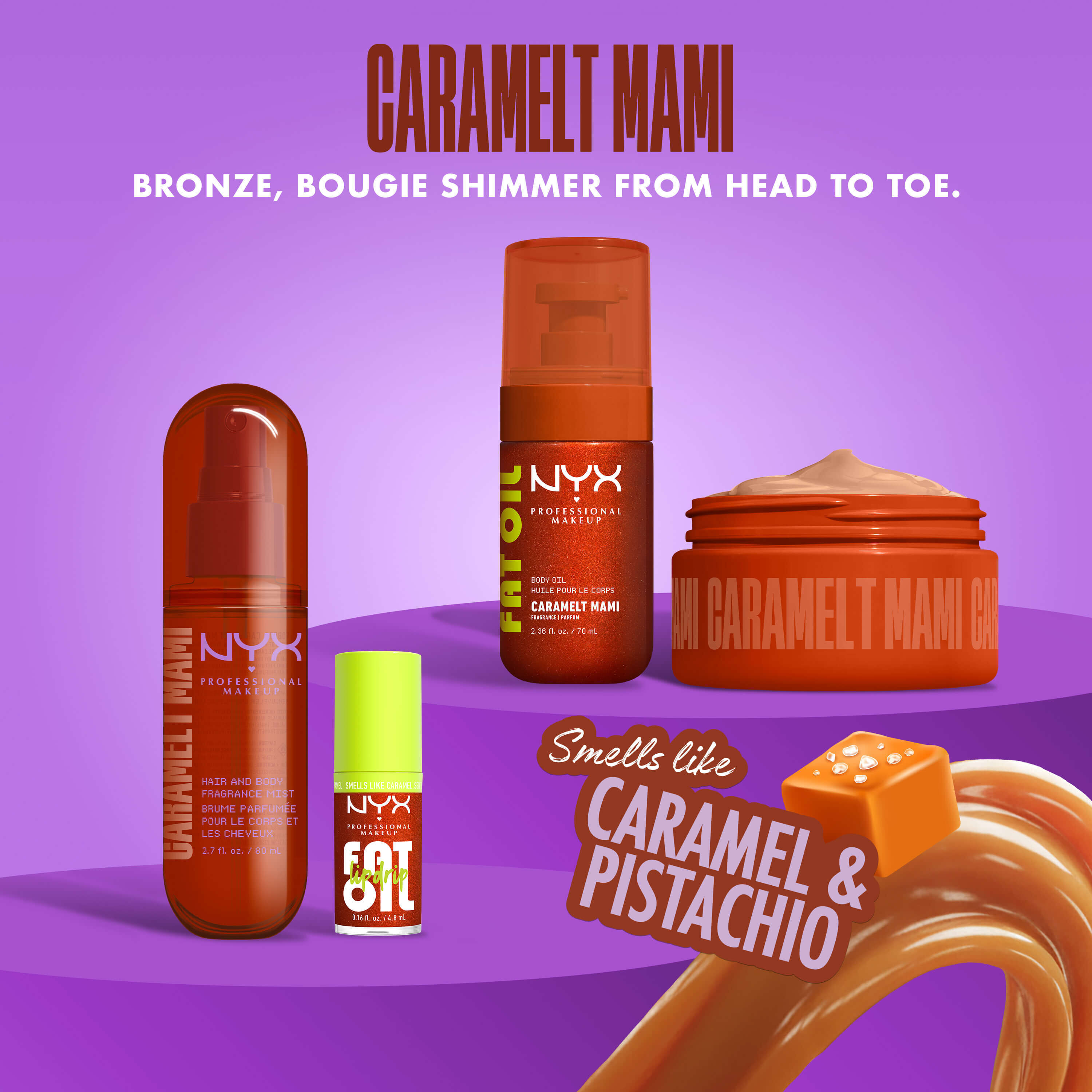 Fat Oil Body Oil Caramelt Mami