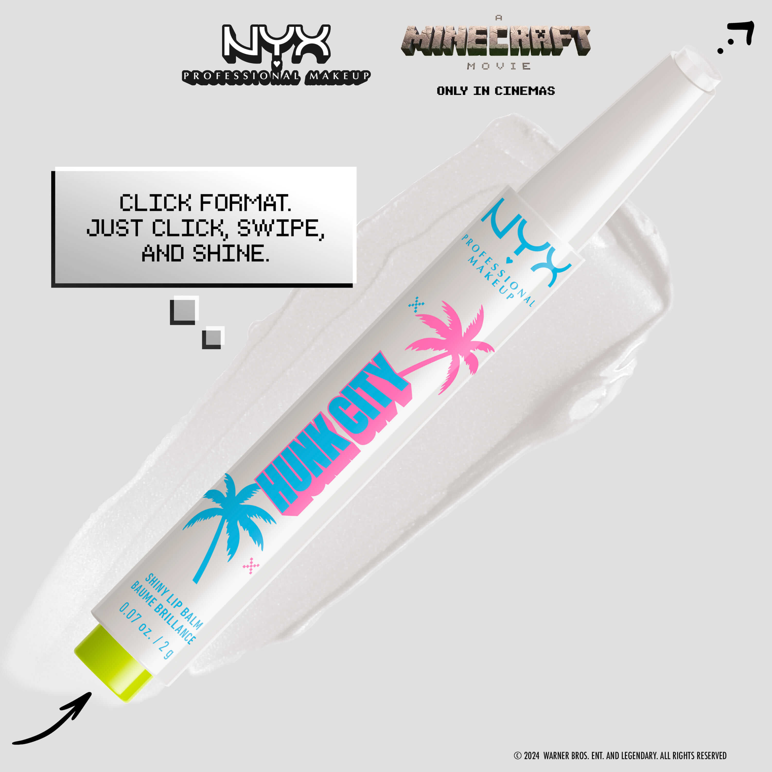 NYX Minecraft Fat Oil Dudak Yağı