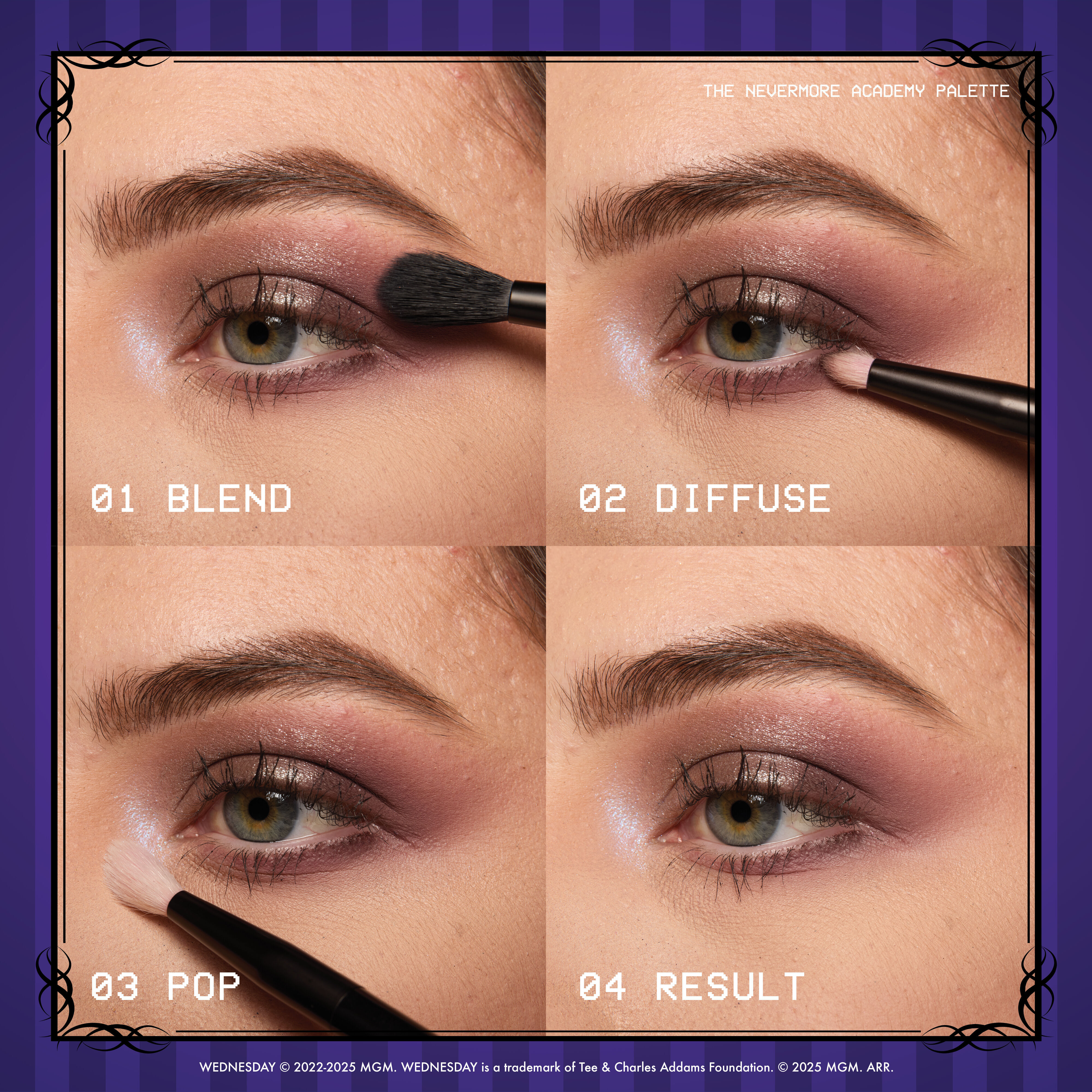 The Nevermore Academy Palette