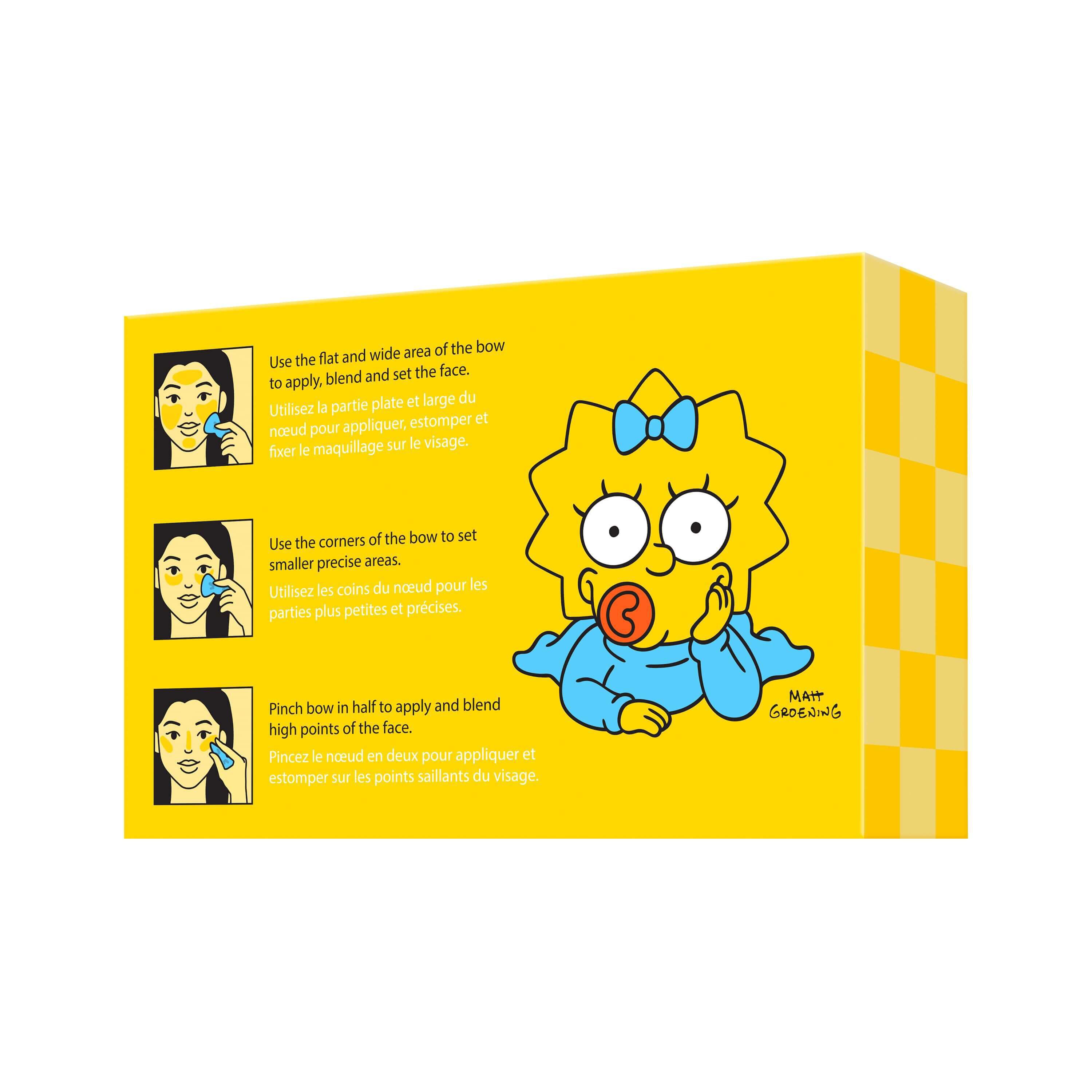 MAGGIE SIMPSON BOW MAKEUP SPONGE