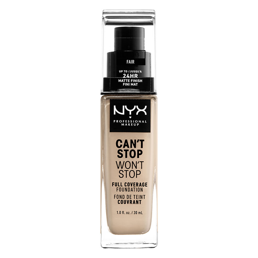 CAN'T STOP WON'T STOP FULL COVERAGE FOUNDATION