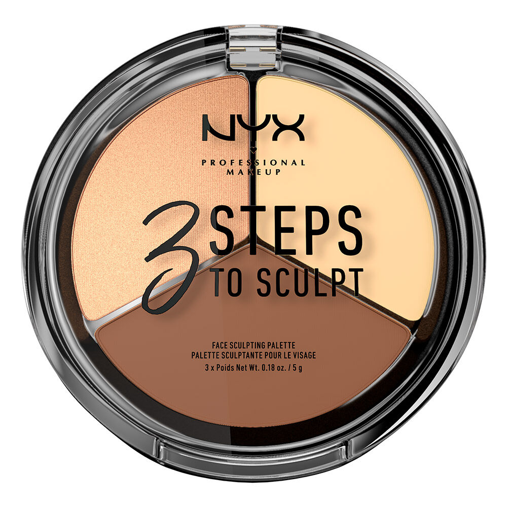 3 STEPS TO SCULPT FACE SCULPTING PALETTE