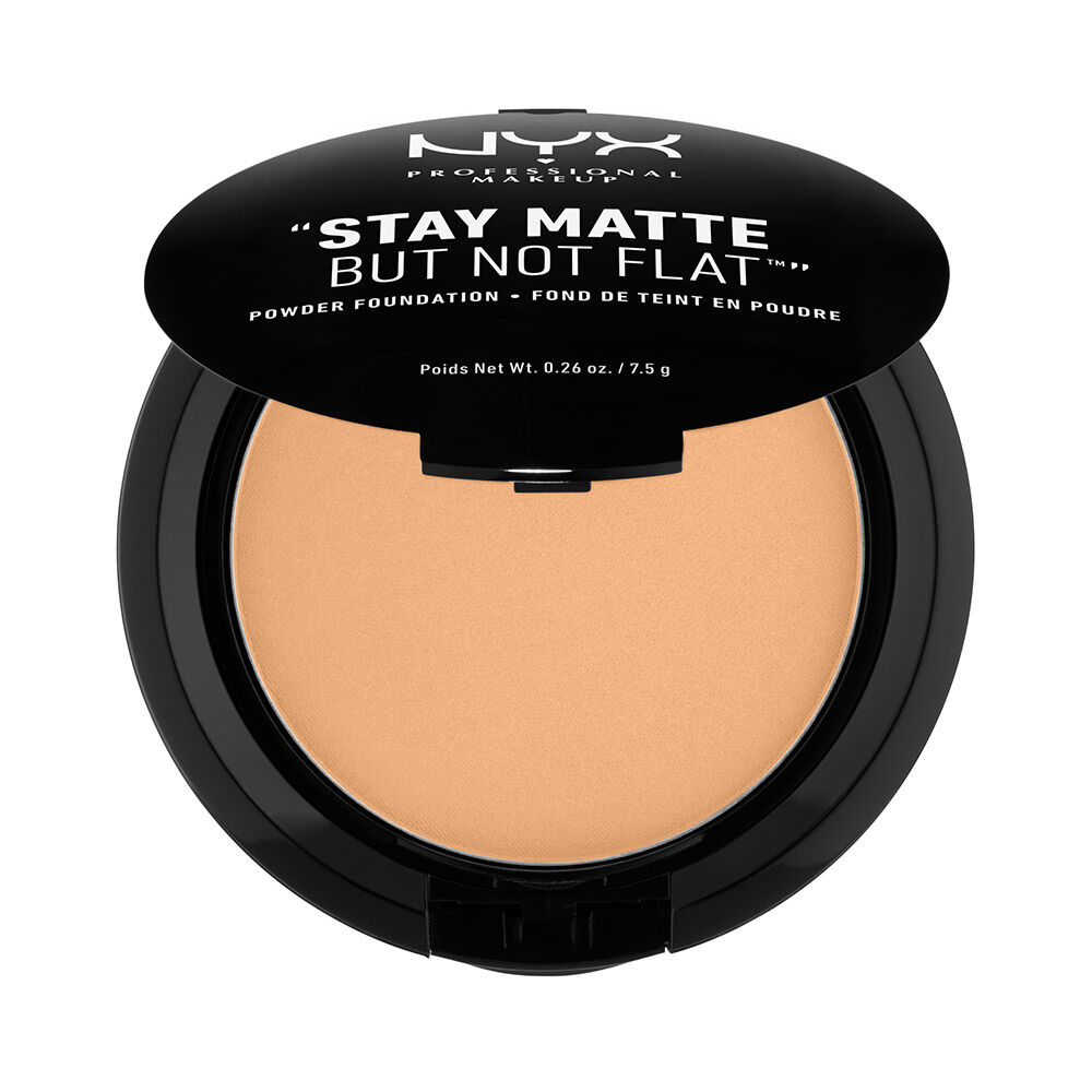 STAY MATTE BUT NOT FLAT POWDER FOUNDATION