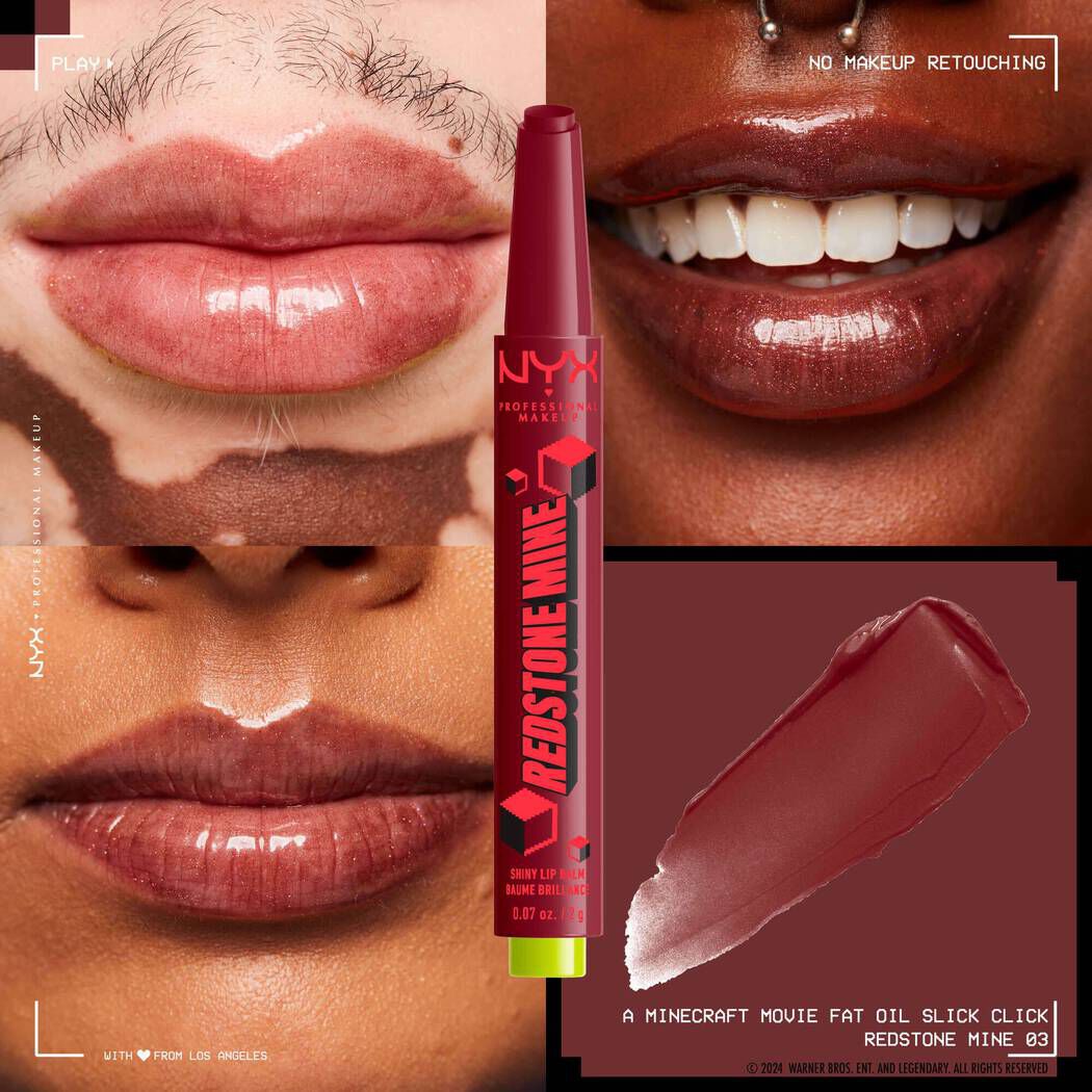 NYX Minecraft Fat Oil Dudak Yağı