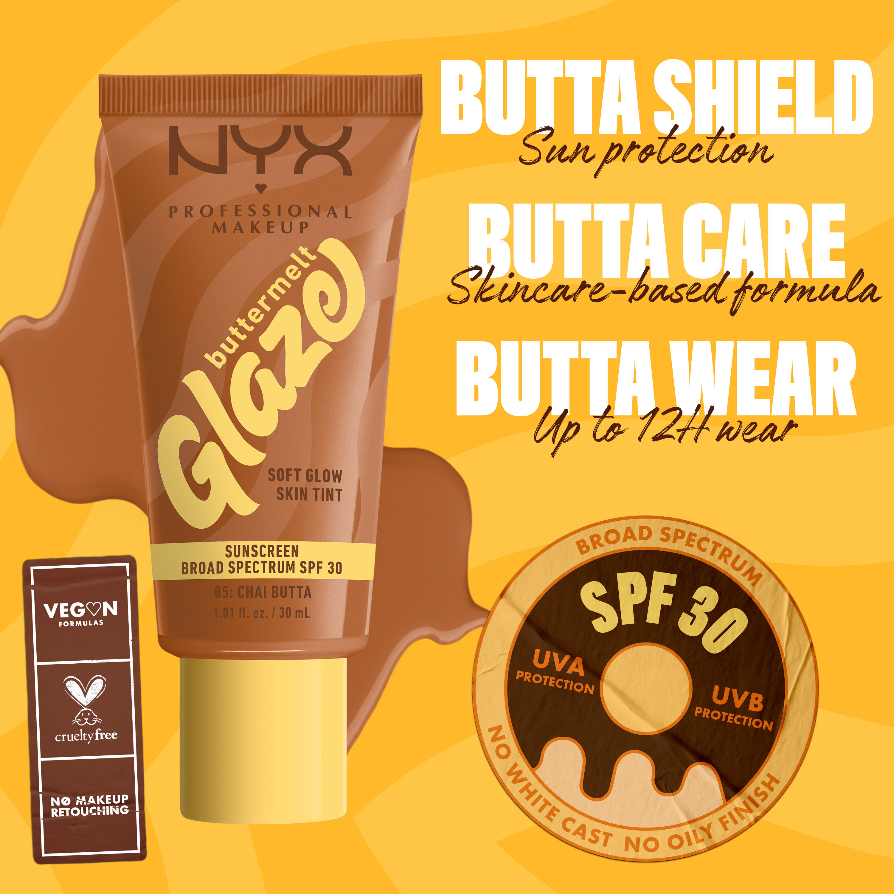 Buttermelt Glaze Soft Glow Skin Tint + SPF 30