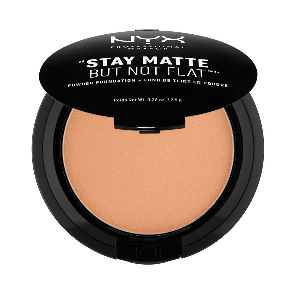 STAY MATTE BUT NOT FLAT POWDER FOUNDATION