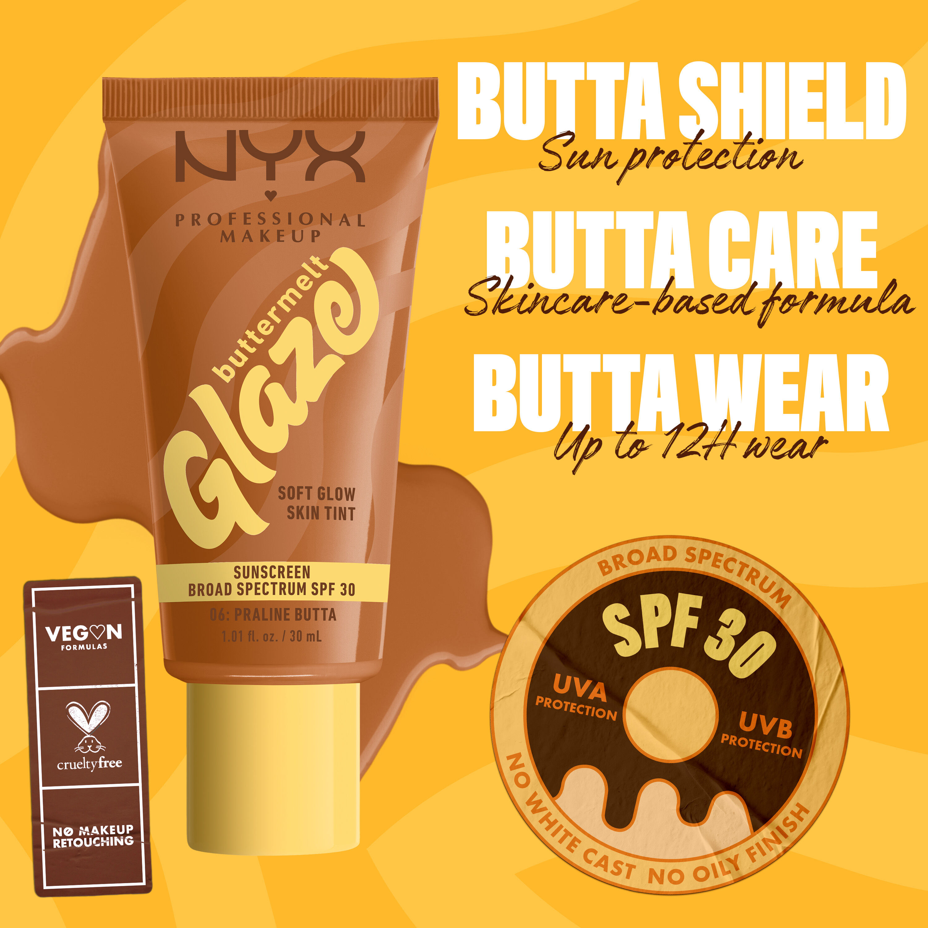 Buttermelt Glaze Soft Glow Skin Tint + SPF 30