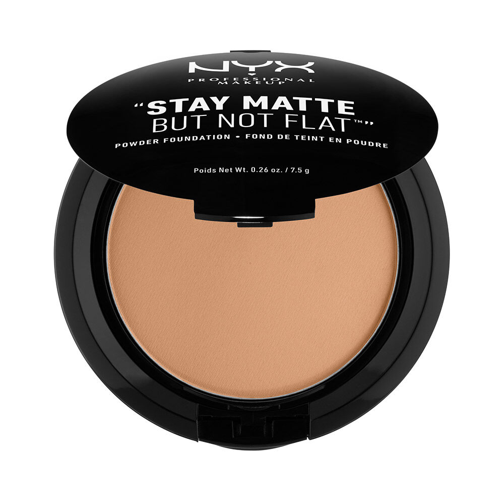 STAY MATTE BUT NOT FLAT POWDER FOUNDATION