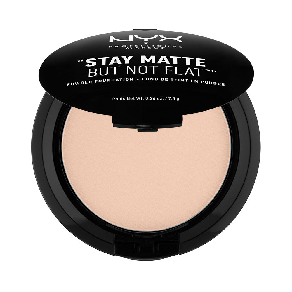 STAY MATTE BUT NOT FLAT POWDER FOUNDATION