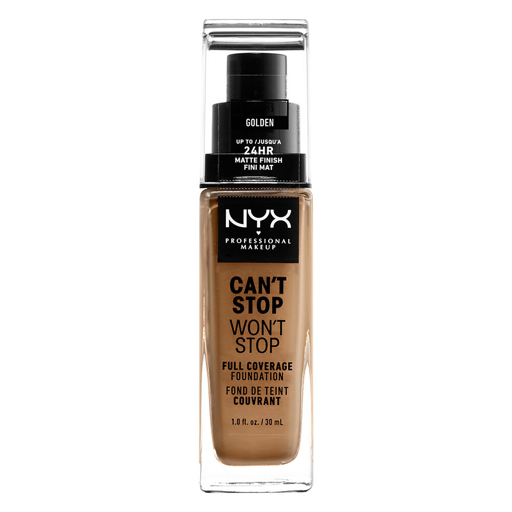 CAN'T STOP WON'T STOP FULL COVERAGE FOUNDATION