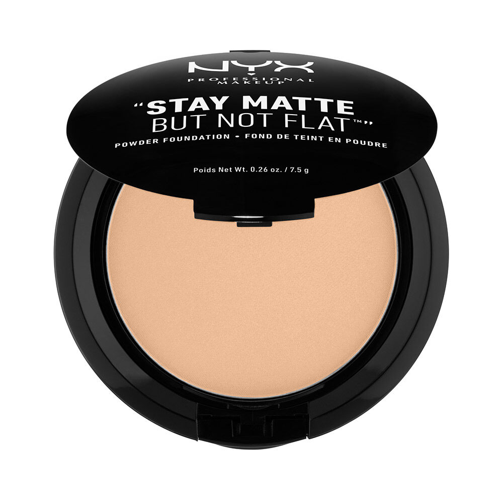 STAY MATTE BUT NOT FLAT POWDER FOUNDATION