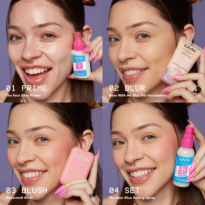 THE FACE GLUE MAKYAJ BAZI