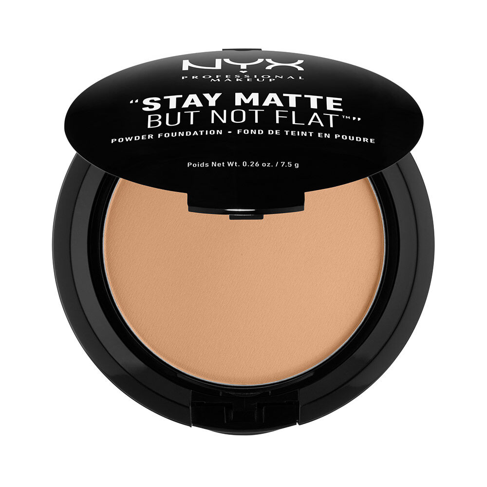 STAY MATTE BUT NOT FLAT POWDER FOUNDATION