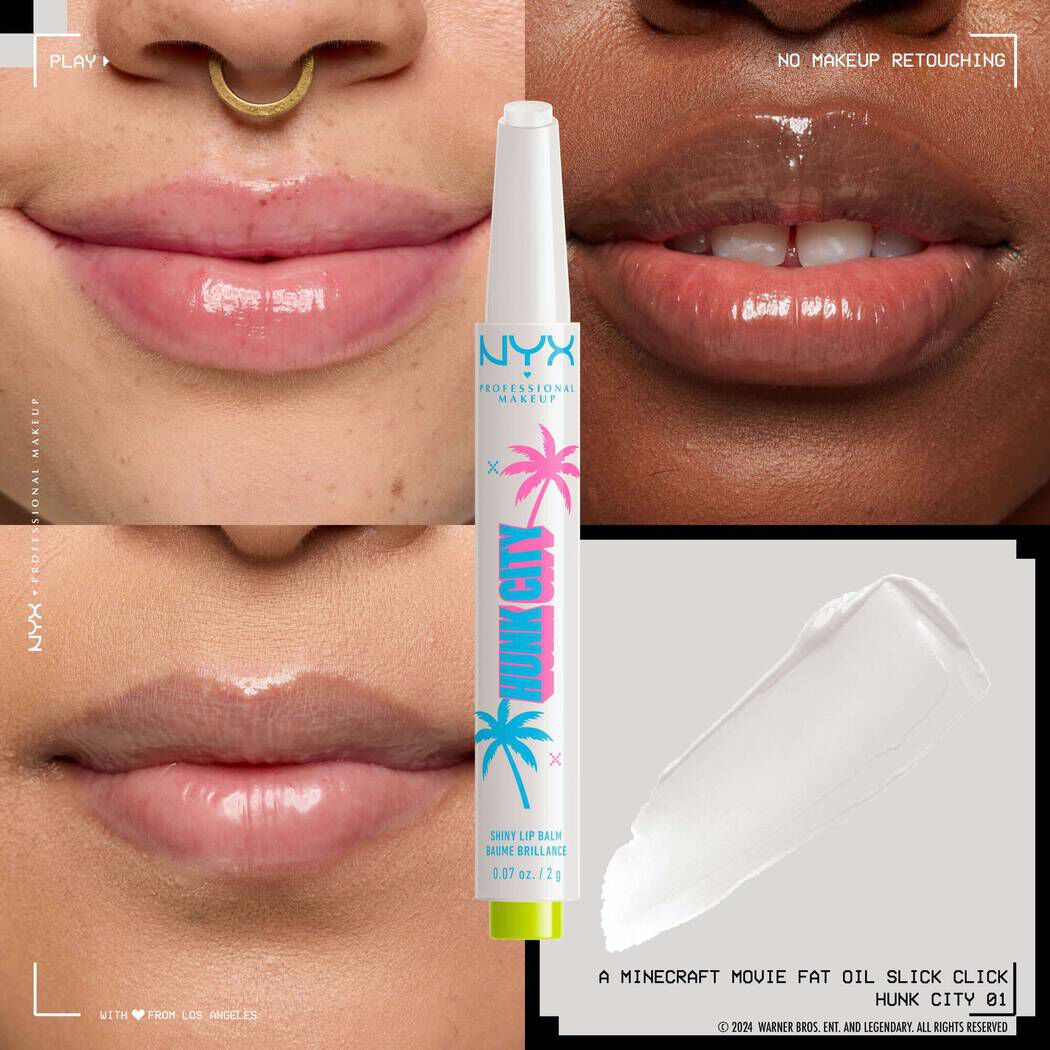 NYX Minecraft Fat Oil Dudak Yağı