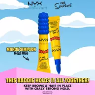 Simpsons Koleksiyonu Mega Glue Şeffaf Kaş ve Sac Sabitleyici