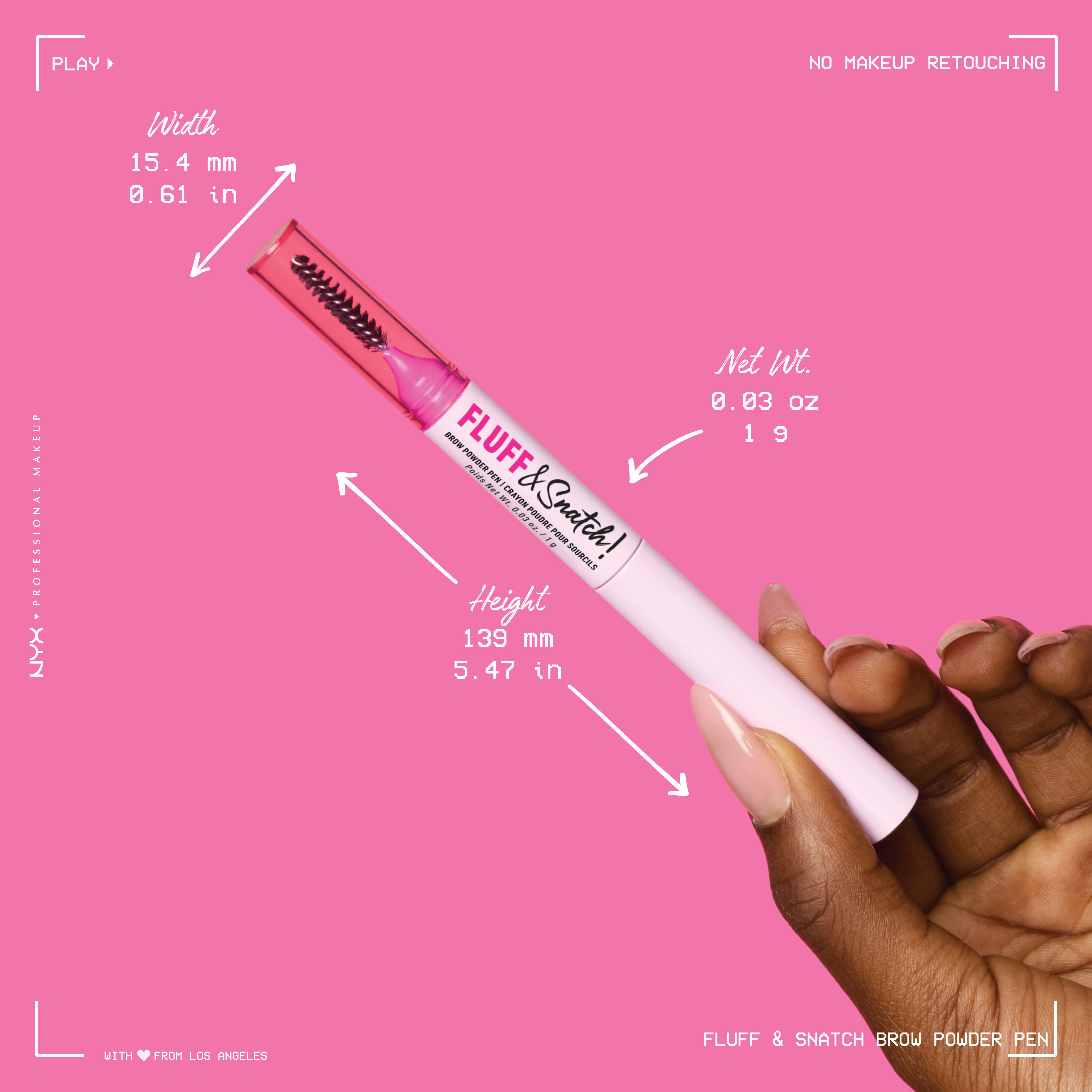 Fluff & Snatch! Brow Powder Pen