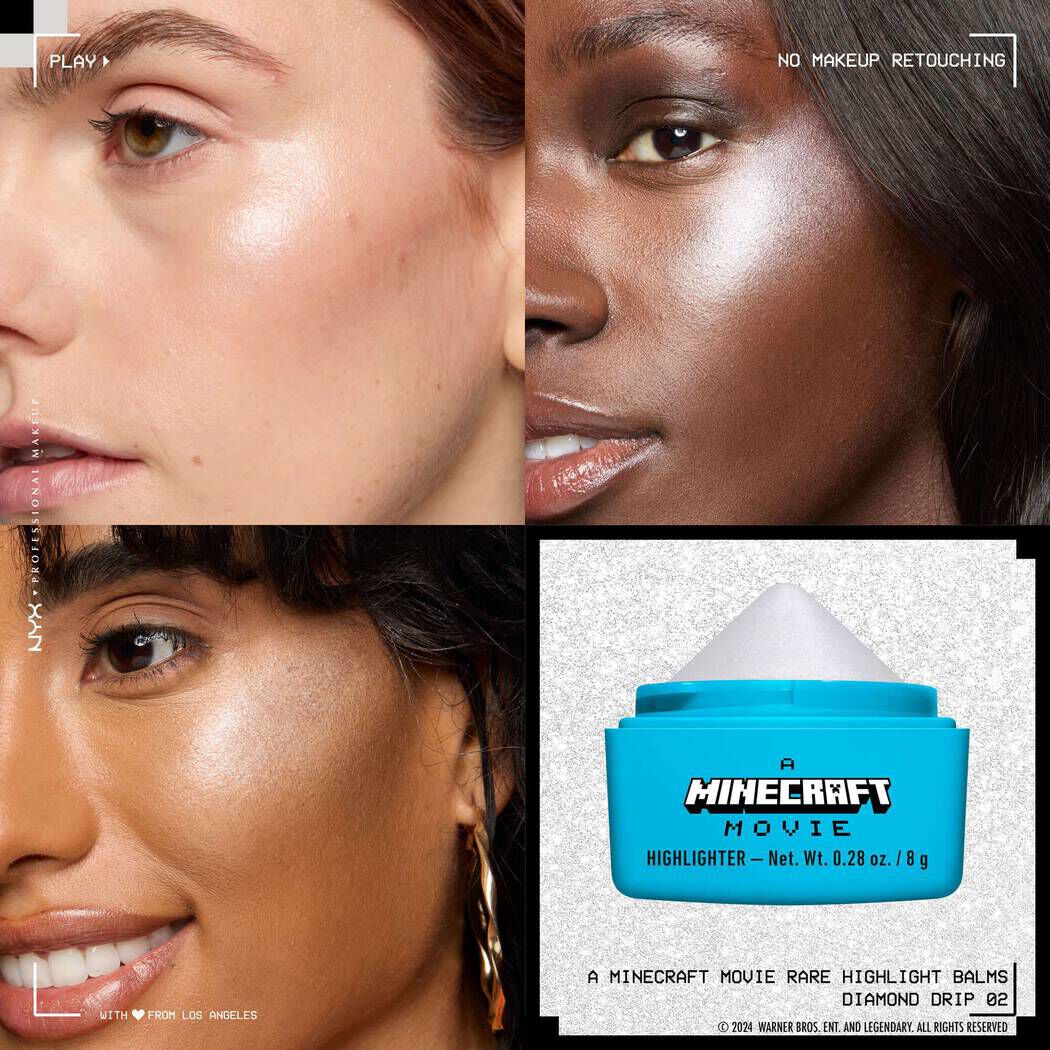 A MINECRAFT MOVIE Rare Highlight Balms