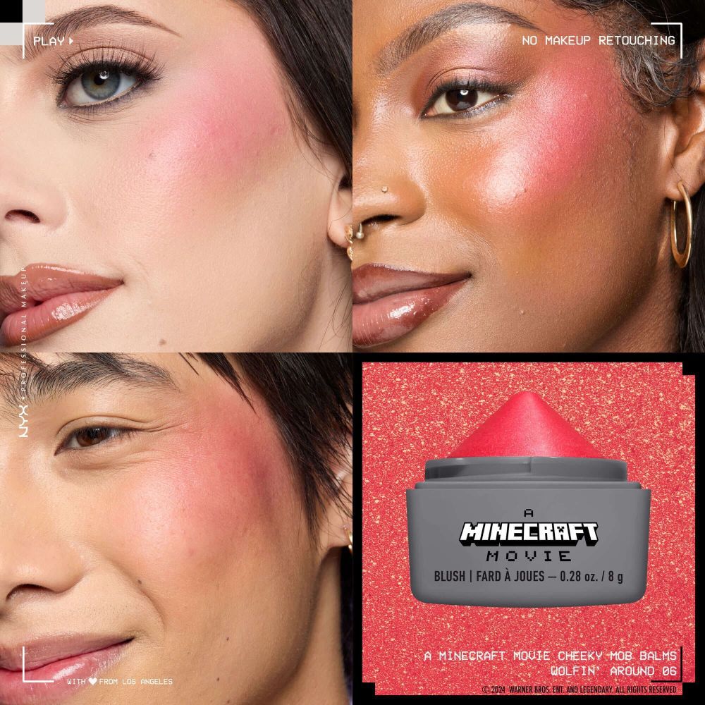 A MINECRAFT MOVIE Cheeky Mob Balms