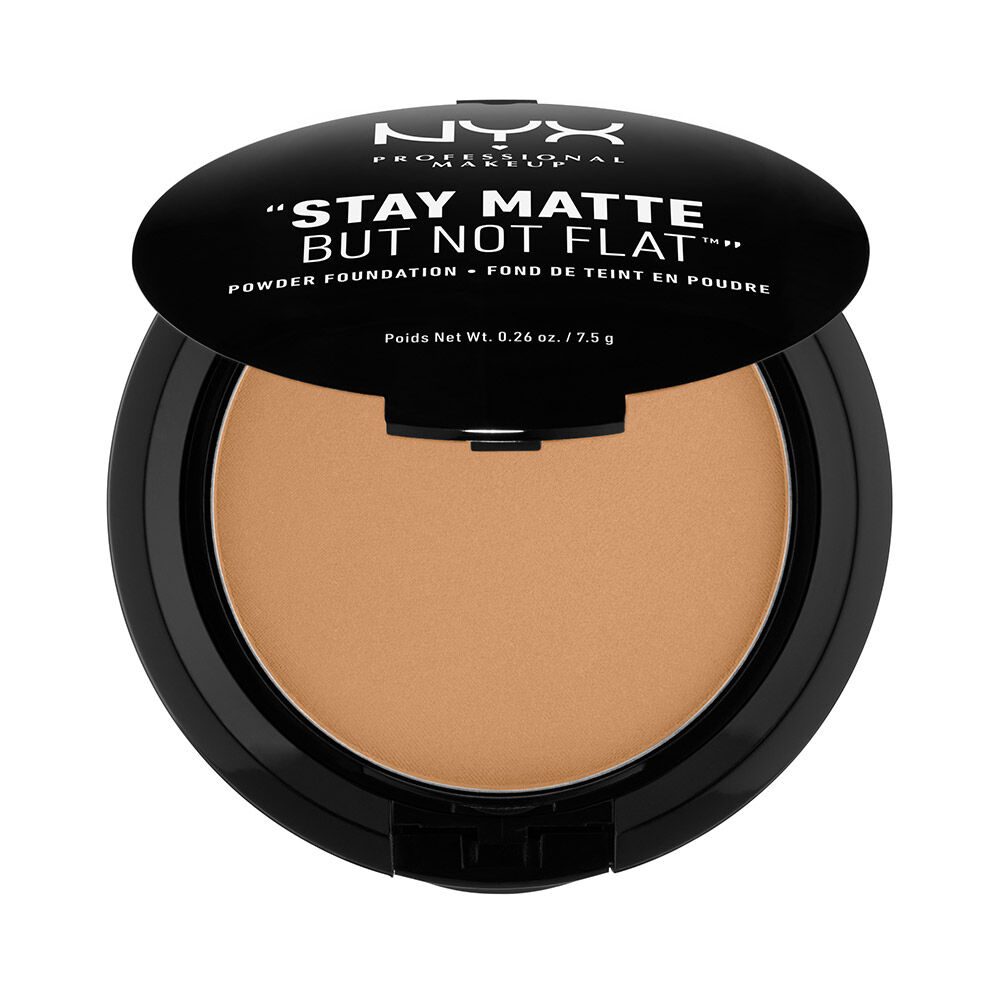 STAY MATTE BUT NOT FLAT POWDER FOUNDATION