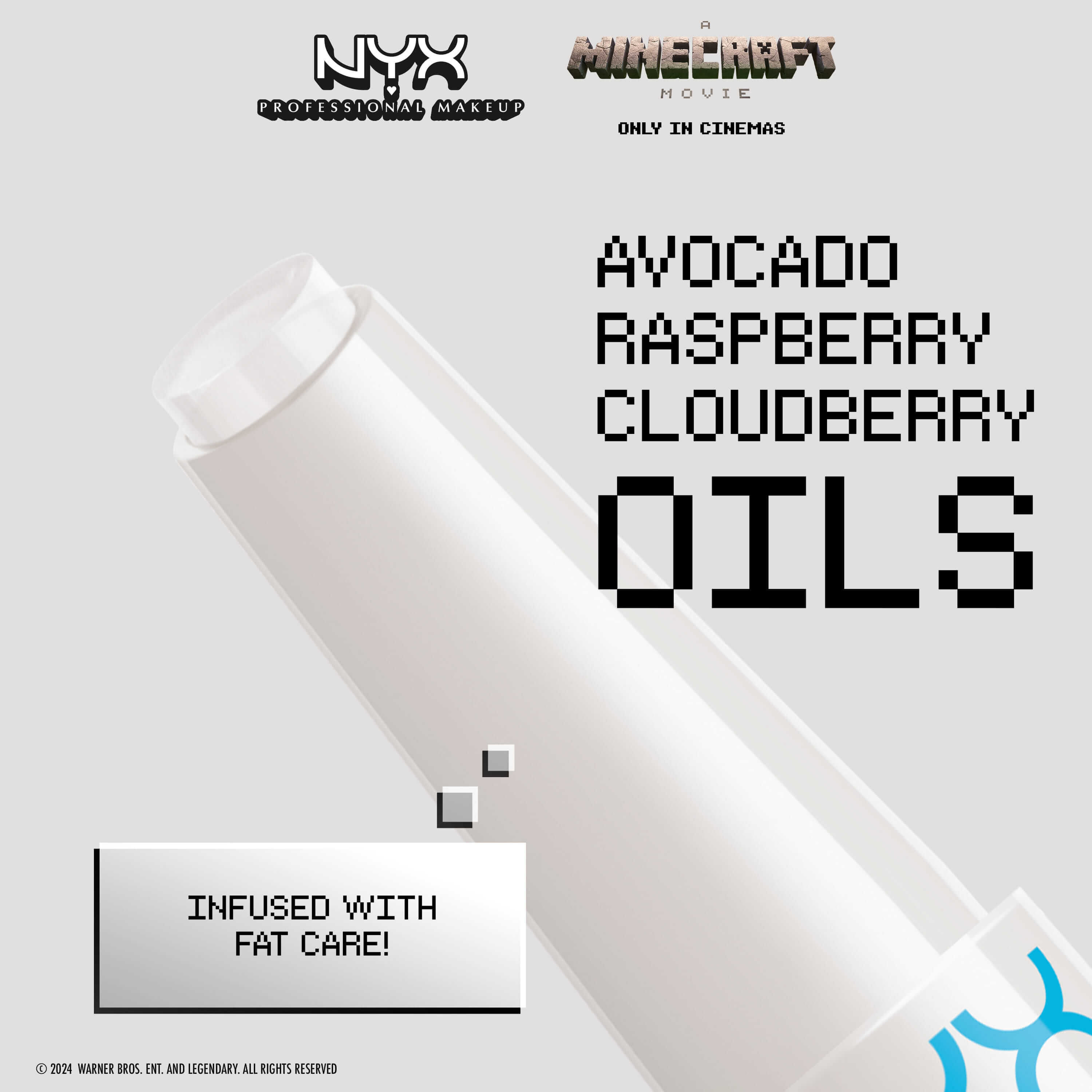 NYX Minecraft Fat Oil Dudak Yağı