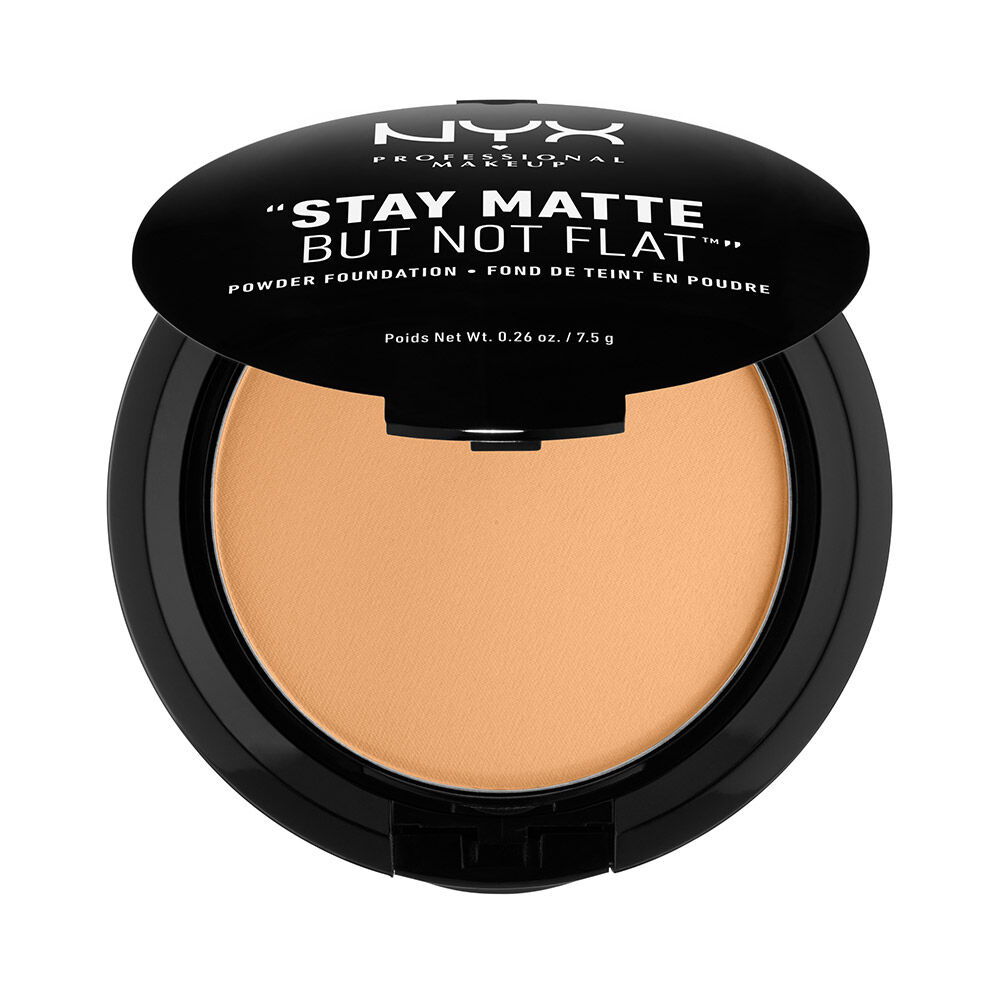 STAY MATTE BUT NOT FLAT POWDER FOUNDATION
