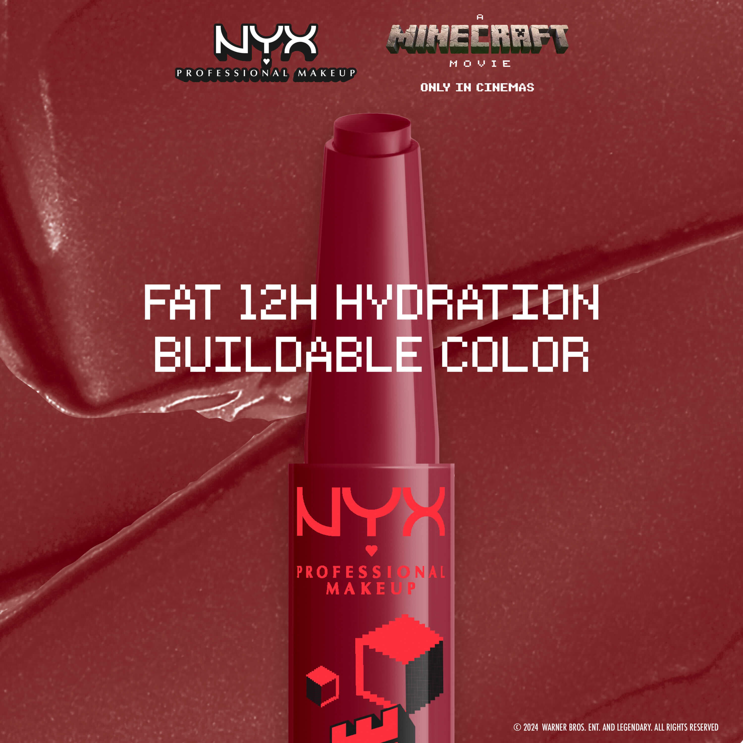 NYX Minecraft Fat Oil Dudak Yağı