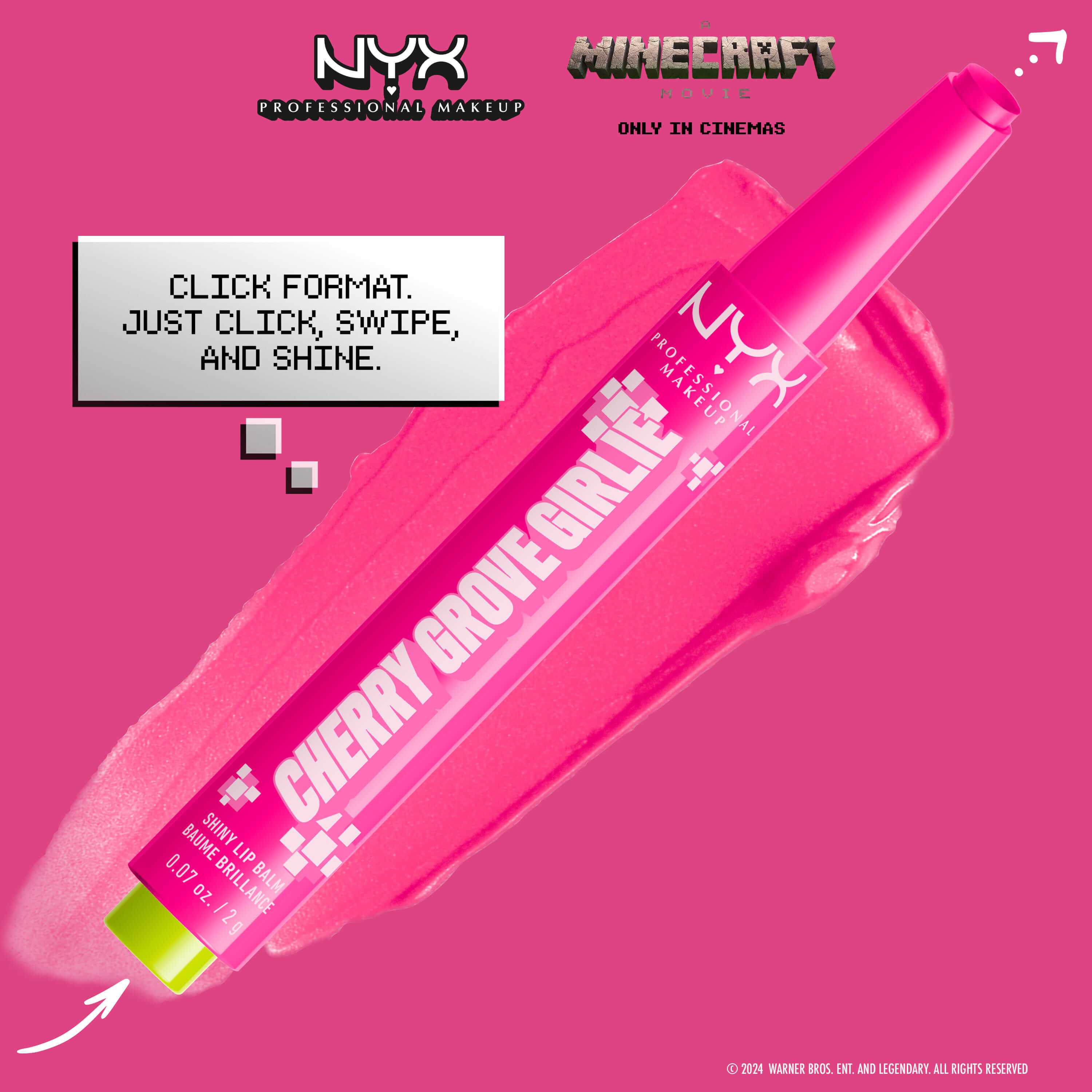 NYX Minecraft Fat Oil Dudak Yağı