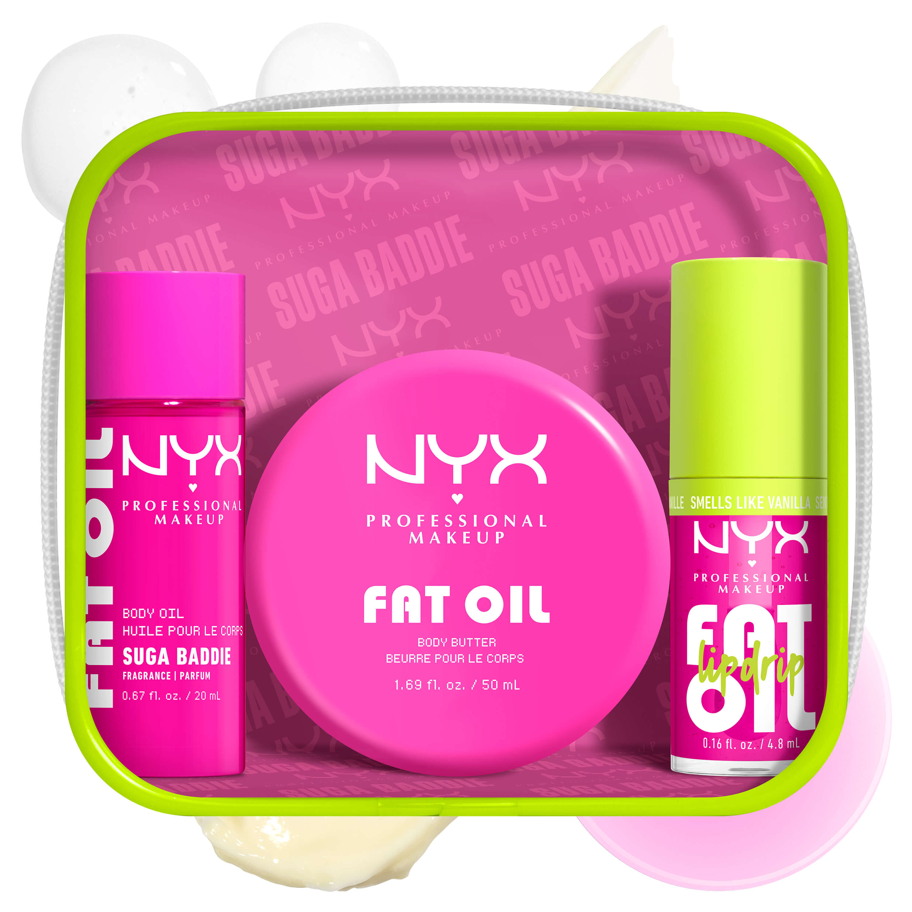 SUGA BADDIE FAT OIL LIP & BODY KIT