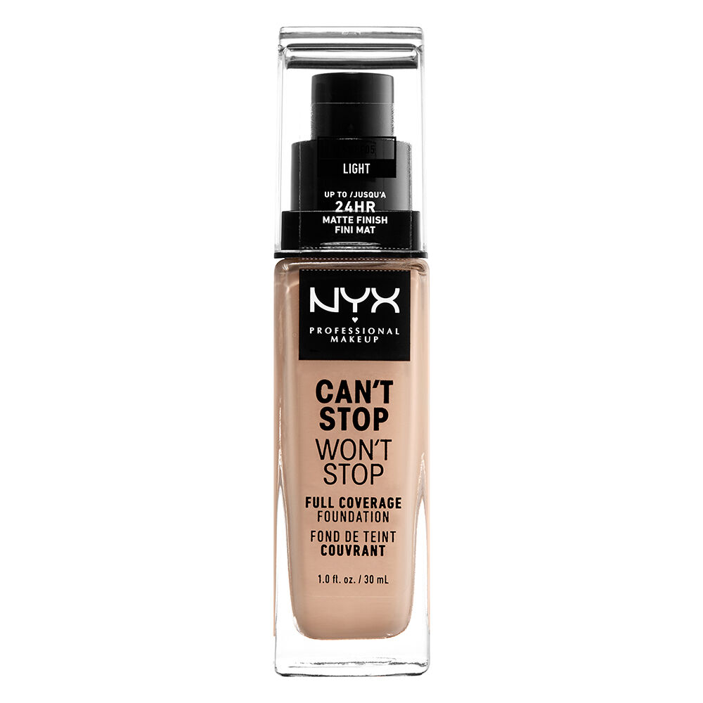 CAN'T STOP WON'T STOP FULL COVERAGE FOUNDATION