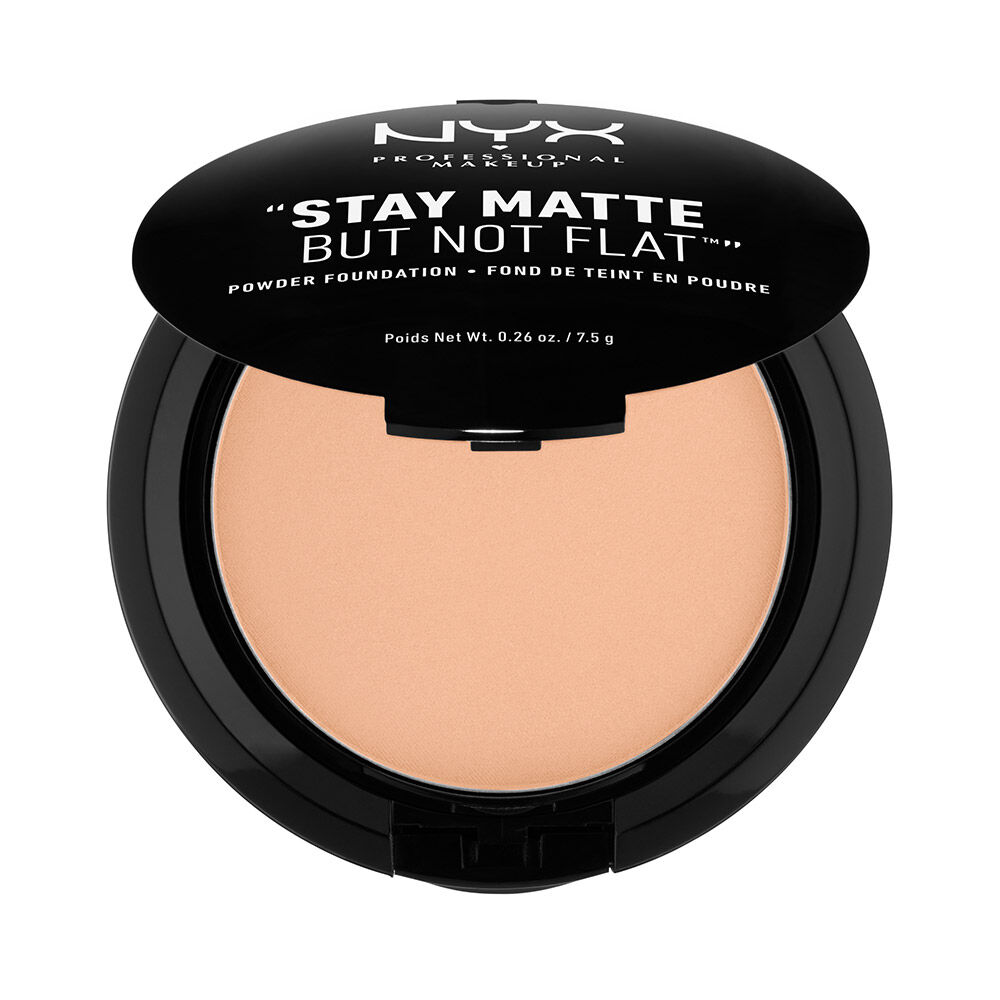 STAY MATTE BUT NOT FLAT POWDER FOUNDATION