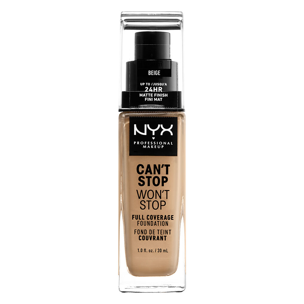 CAN'T STOP WON'T STOP FULL COVERAGE FOUNDATION