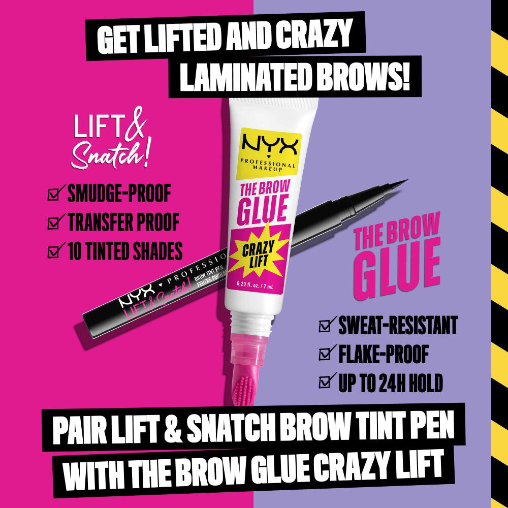the brow glue crazy lift kaş jeli nyx