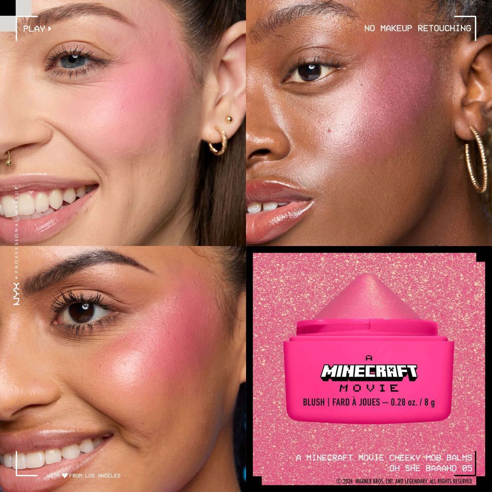 A MINECRAFT MOVIE Cheeky Mob Balms