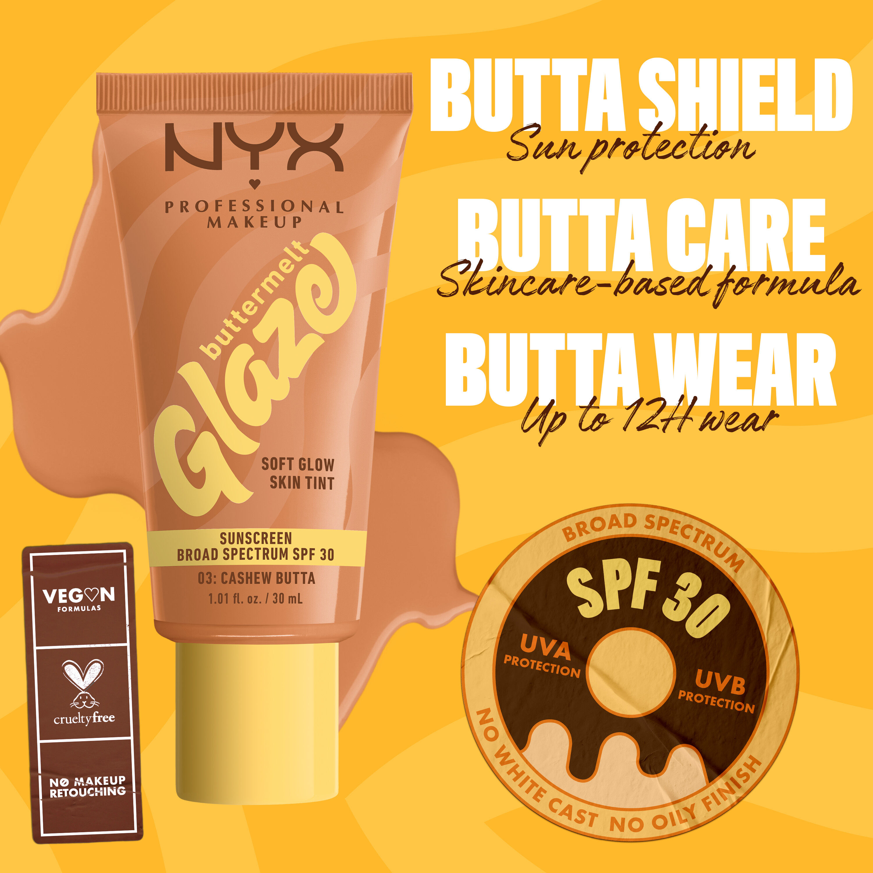 Buttermelt Glaze Soft Glow Skin Tint + SPF 30